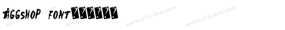 TaggShop Font字体转换